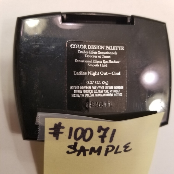 ✅NEW Rare Lancôme color design palette ladies night out cool purples Smooth Hold - Picture 2 of 3